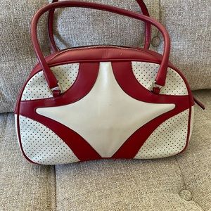 Authentic Prada Vintage Vitello Drive Bowler Bag